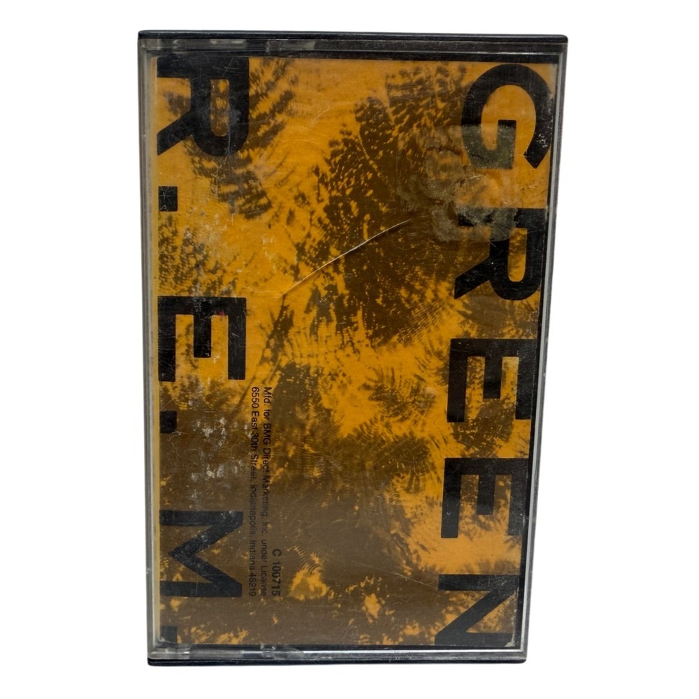 R.E.M. Green Cassette Tape 9 25795-4 Warner Bros. Scott Litt